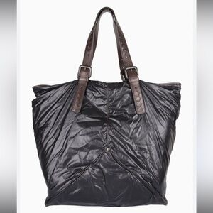 Bottega Veneta Intrecciato-Trimmed Spinnaker Tote
